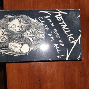 Metallica's Classic Cliff 'Em All Home Video